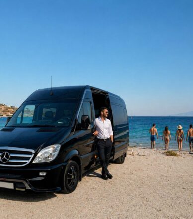 SPRINTER TO BEACH TOUR SWIM MYKONOS